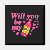 Will You Be My Valentina Salsa Meme Mexican Valent Magneet (Voorkant)