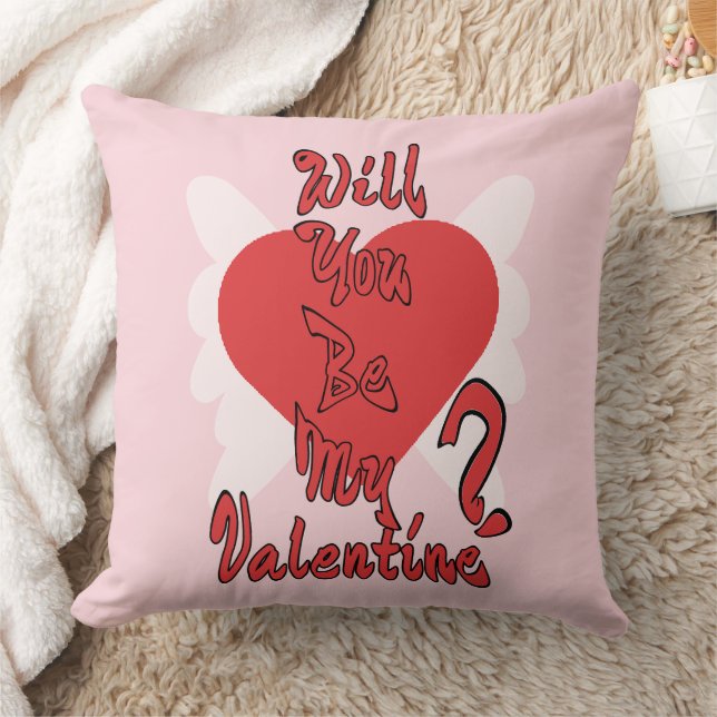 Will You Be My Valentine? Kussen (Deken)