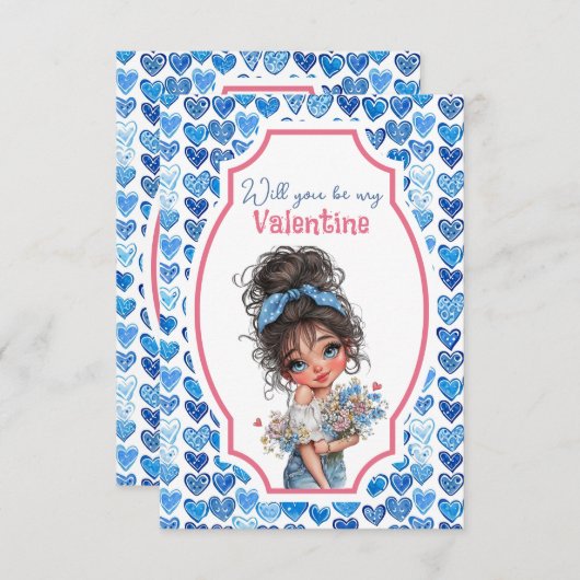 Will You Be My Valentine Teen  (Voorkant / Achterkant)