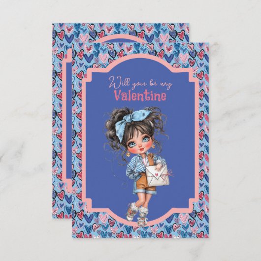 Will You Be My Valentine Teen  (Voorkant / Achterkant)