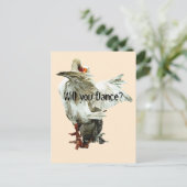 Will you Dance? Briefkaart (Staand voorkant)