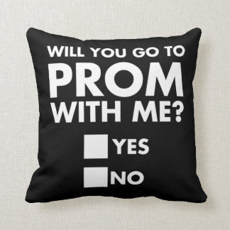 Will You Go To Prom With Me Promposal Print Kussen