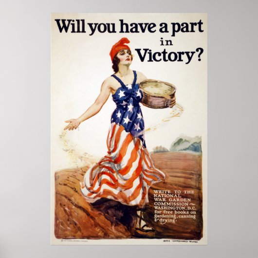 Will You Have a Part in Victory? Poster (Voorkant)
