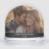 Will You Marry Me CUSTOM Photo Marriage Proposal  Sneeuwbol (Achterkant)