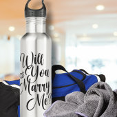 Will You Marry Me - Marriage Proposal  Waterfles