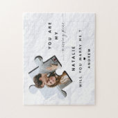 Will You Marry Me Proposal Photo Simple Clean Legpuzzel (Verticaal)