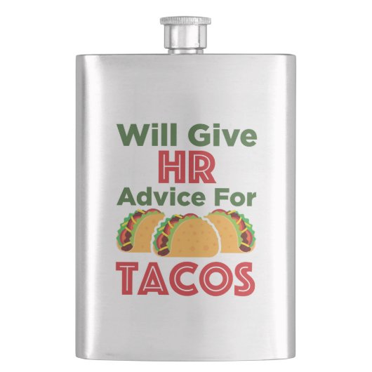 Will zal u adviseren over Tacos Human Resources Flacon (Voorkant)
