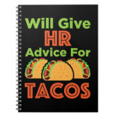 Will zal u adviseren over Tacos Human Resources Notitieboek (Voorkant)