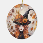 Willa de heks keramisch ornament (Links)