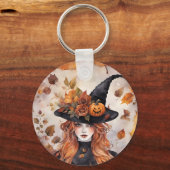 Willa de heks sleutelhanger (Achterkant)