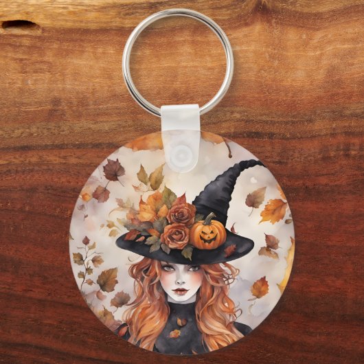 Willa de heks sleutelhanger (Achterkant)