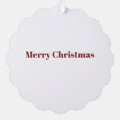 Willa the Rabbit | Woodland Whimsy  Ornament Kaart (Achterkant)