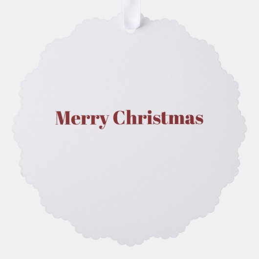 Willa the Rabbit | Woodland Whimsy  Ornament Kaart (Achterkant)