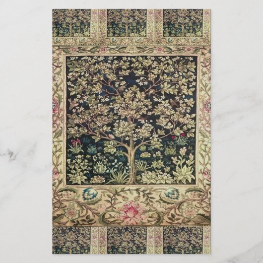 Willam Morris mooie design en creaties, Vint Briefpapier (Voorkant)