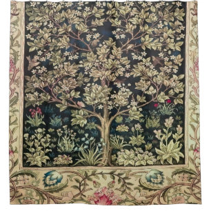 Willam Morris mooie design en creaties, Vint Douchegordijn