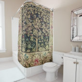 Willam Morris mooie design en creaties, Vint Douchegordijn (In situ)