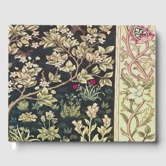 Willam Morris mooie design en creaties, Vint Gastenboek (Voorkant)