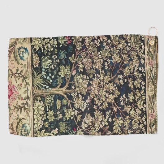 Willam Morris mooie design en creaties, Vint Golfhanddoek (Horizontaal)