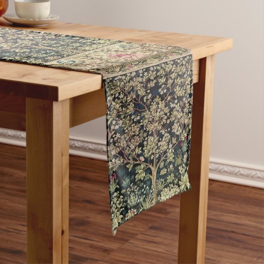 Willam Morris mooie design en creaties, Vint Lange Tafelloper (Voorbeeld)
