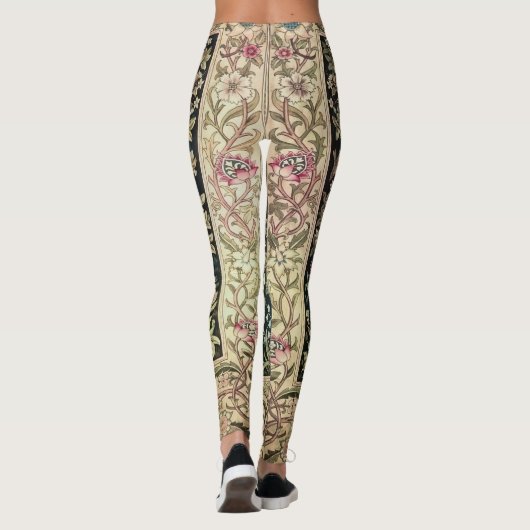 Willam Morris mooie design en creaties, Vint Leggings (Achterkant)