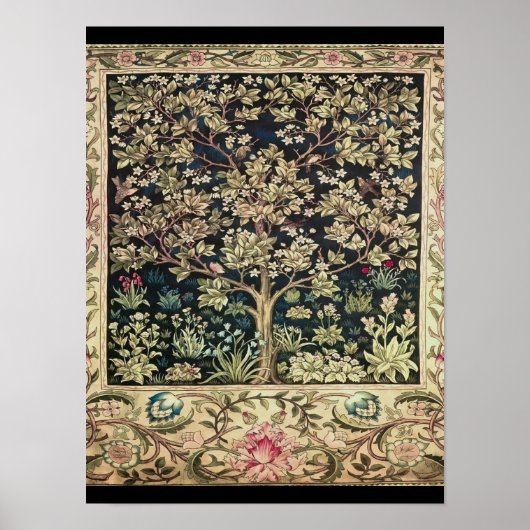 Willam Morris mooie design en creaties, Vint Poster (Voorkant)