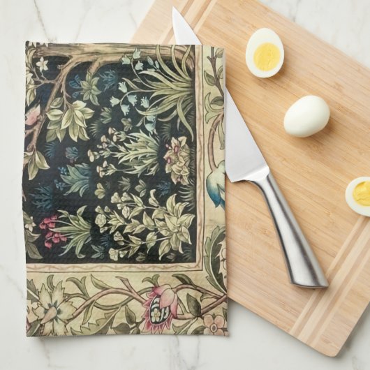 Willam Morris mooie design en creaties, Vint Theedoek (Quarter Fold)