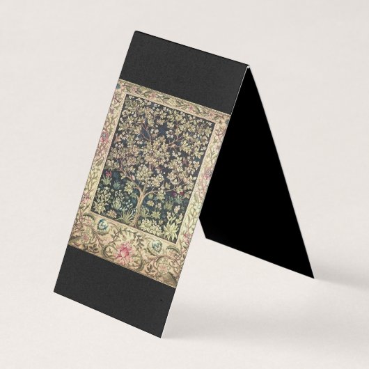 Willam Morris mooie design en creaties, Vint Visitekaartje (Voorkant)