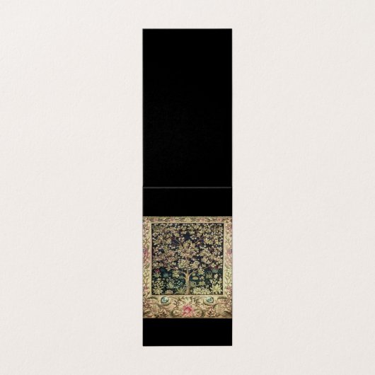 Willam Morris mooie design en creaties, Vint Visitekaartje (Buitenkant ongevouwen)