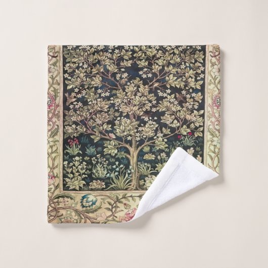 Willam Morris mooie design en creaties, Vint Washandje (Wasdoekje)