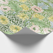 Willam Morris Myrtle Garden Floral Classic Cadeaupapier (Hoek)