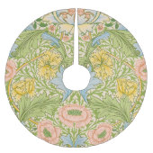 Willam Morris Myrtle Garden Floral Classic Kerstboom Rok (Voorkant)