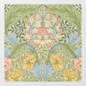 Willam Morris Myrtle Garden Floral Classic Raamsticker (Vel)