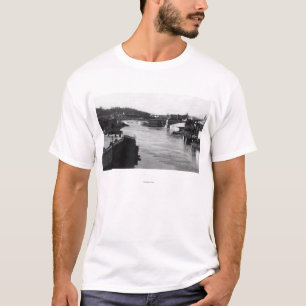 Willamette Herfsten en Paper Mills Oregon City T-shirt