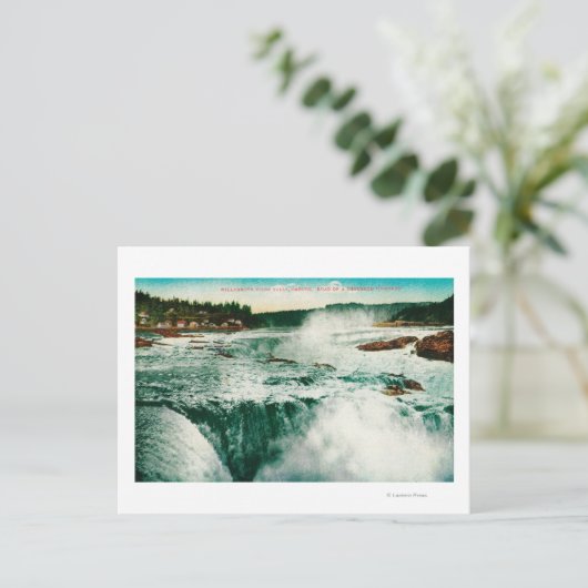 Willamette-Herfsten in Portland 2 Briefkaart (Staand voorkant)