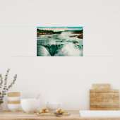 Willamette-Herfsten in Portland Poster (Keuken)