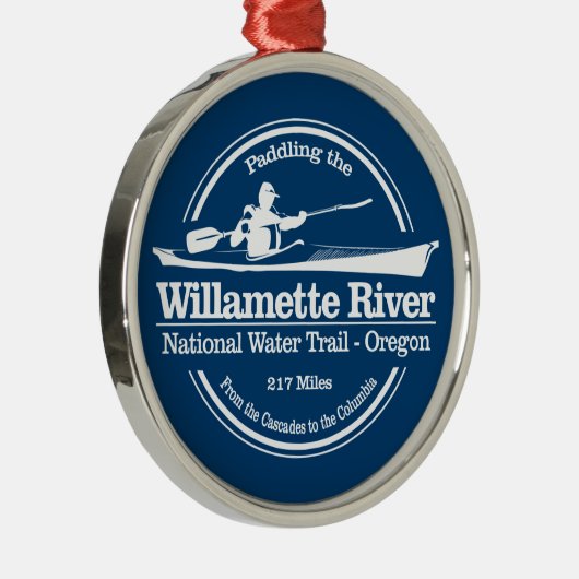 Willamette NWT (SK) Metalen Ornament (Rechts)