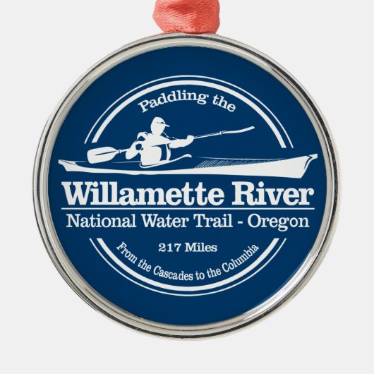 Willamette NWT (SK) Metalen Ornament (Voorkant)