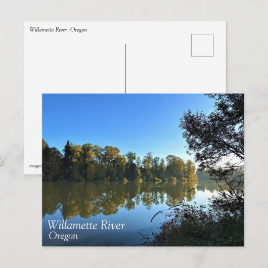 Willamette, OR Briefkaart (Voorkant / Achterkant)