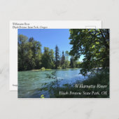 Willamette, OR Briefkaart (Voorkant / Achterkant)