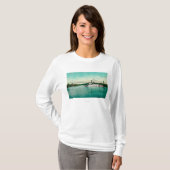 Willamette River and Steel Bridge in Albany T-shirt (Voorkant volledig)