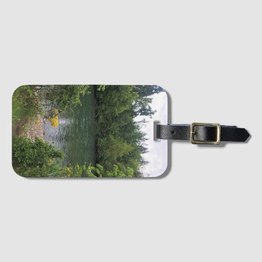 Willamette River, Elijah Bristow State Park, OF Bagagelabel (Voorkant (horizontaal))