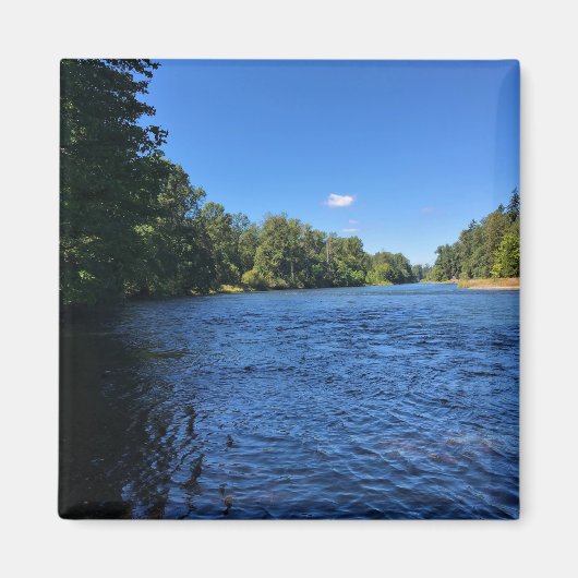 Willamette River, Elijah Bristow State Park, OF Magneet (Voorkant)
