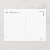 Willamette River, Elijah Bristow State Park, OR Po Briefkaart (Achterkant)
