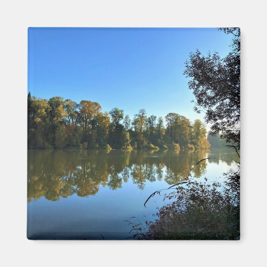 Willamette River, Oregon Magneet (Voorkant)