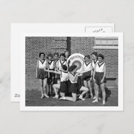 Willamina Tell, 1935 Briefkaart (Voorkant / Achterkant)