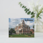 Willard Library Evansville Indiana Briefkaart (Staand voorkant)