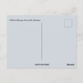 Willard Library Evansville Indiana Briefkaart (Achterkant)