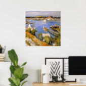 Willard Metcalf, Gloucester Haven Zon, Poster (Thuiskantoor)