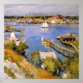 Willard Metcalf, Gloucester Haven Zon, Poster (Voorkant)