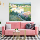 Willard Metcalf MidSummer Twilight Canvas Afdruk (Insitu (Woonkamer))